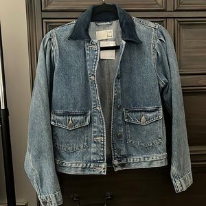 Vintage Denim Jacket - Wilfred free (xxs)